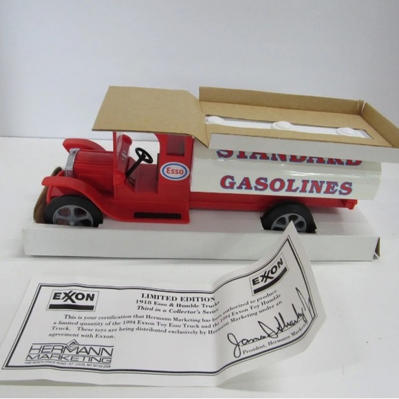 Esso Toy Tanker Truck Special Limited Edition 1994 Exxon collection standard NIB - Picture 3 of 3